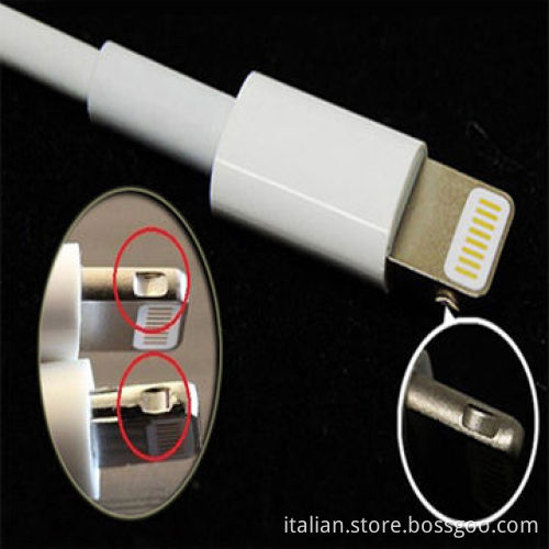 High quality iPhone 5 USB cable, data and sync fast with CE, RoHS marks